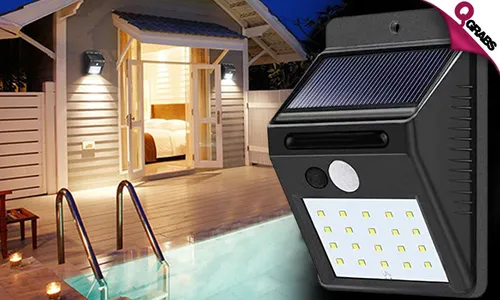 Solar LED Wall Lights!